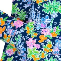 Mickey And Minnie Mouse Zip Pullover For Women By Lilly Pulitzer – Disney Parks -Disney Shop 5106107140121 4