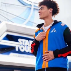 Disney Star Tours Fashion Zip Hoodie For Adults -Disney Shop 5201048020250 3