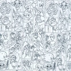 Disney Sketch Performance Pullover Hoodie For Adults By RSVLTS -Disney Shop 5202106430323 2