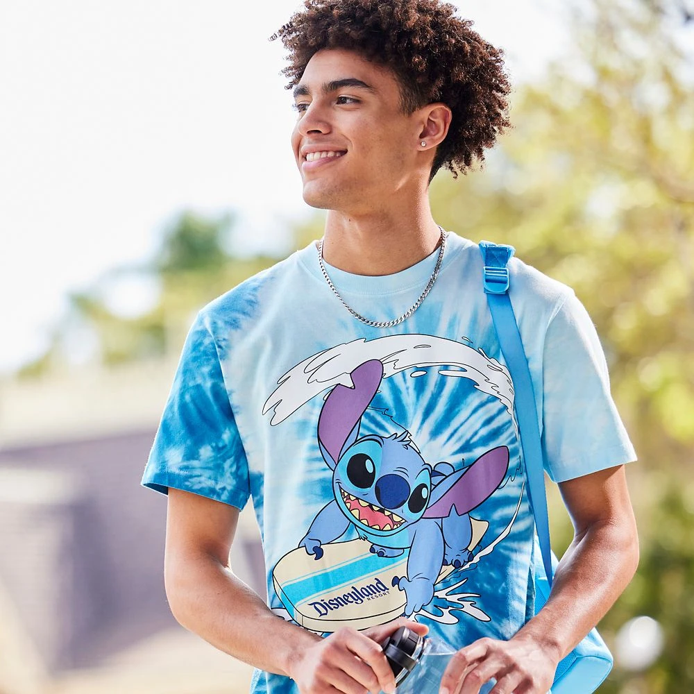 Stitch Tie-Dye T-Shirt For Adults – Disneyland 2 Stitch Tie-Dye T-Shirt For Adults – Disneyland - Image 2