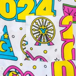 Mickey And Minnie Mouse Woven Shirt For Adults – Disneyland 2024 -Disney Shop 5205057810034 2