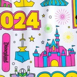 Mickey And Minnie Mouse Woven Shirt For Adults – Disneyland 2024 -Disney Shop 5205057810034 3