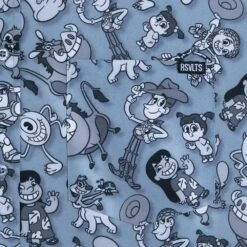 Disney And Pixar Character ''Pie-Eyed Party'' Shirt For Adults By RSVLTS -Disney Shop 5205106430322 2