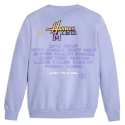 Disney Hannah Montana Pullover Sweatshirt For Adults By Cakeworthy -Disney Shop 5301058250117 2
