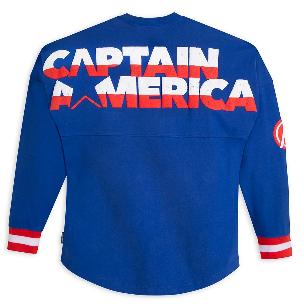 Disney Captain America Spirit Jersey For Adults 3 Disney Captain America Spirit Jersey For Adults - Image 3