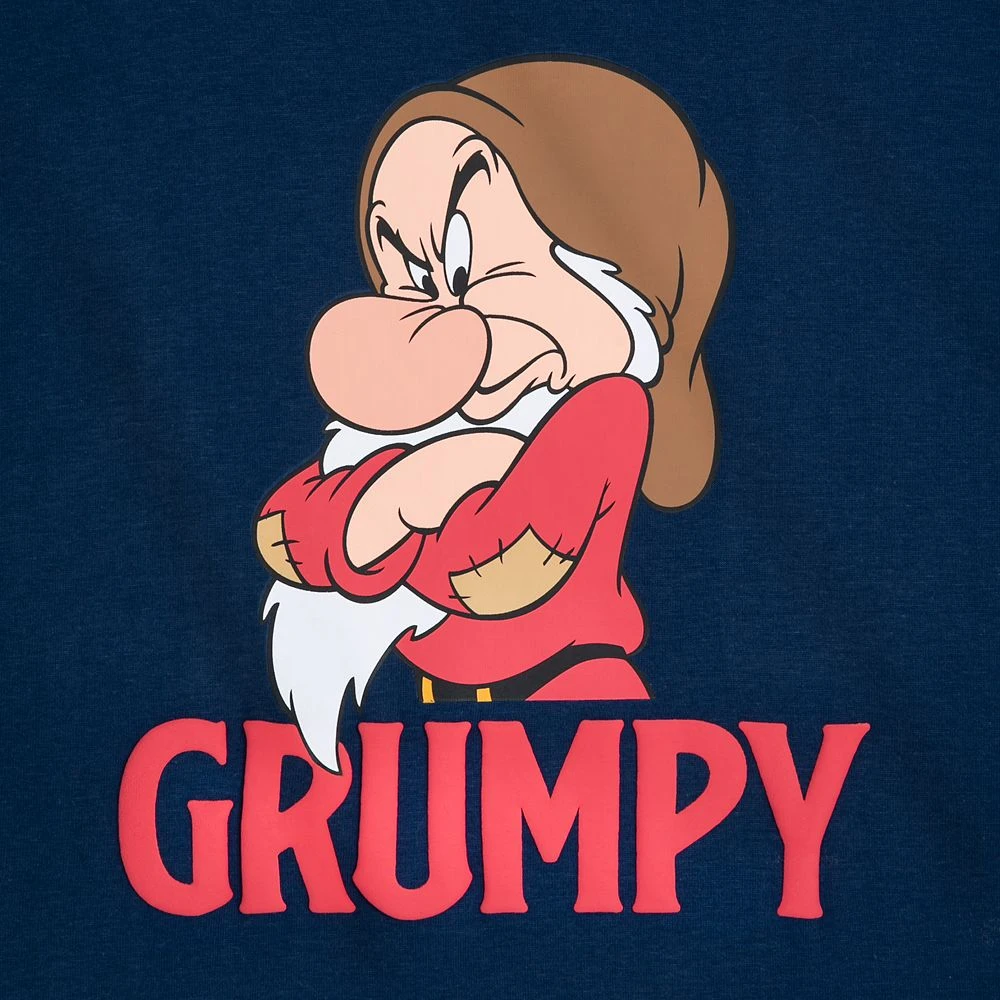 Disney Grumpy T-Shirt For Adults – Snow White And The Seven Dwarfs 3 Disney Grumpy T-Shirt For Adults – Snow White And The Seven Dwarfs - Image 3