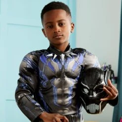 Disney Black Panther Light-Up Costume For Kids -Disney Shop 5502107019281 8
