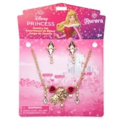 Disney Aurora Costume Jewelry Set For Kids – Sleeping Beauty -Disney Shop 5503059860091 2