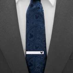 Disney Mickey Mouse Tie Clip – Silver -Disney Shop 6730059361206 2
