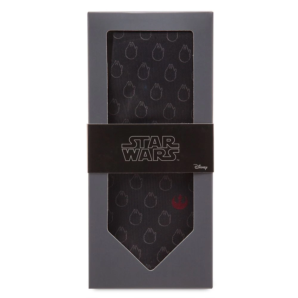 Disney Millennium Falcon And Rebel Alliance Starbird Tie – Star Wars 4 Disney Millennium Falcon And Rebel Alliance Starbird Tie – Star Wars - Image 4