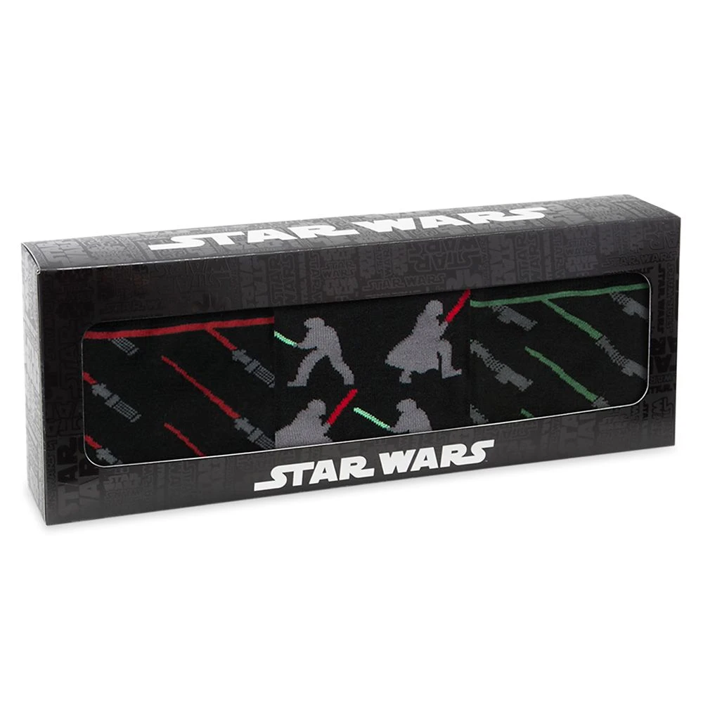 Disney Darth Vader Vs. Luke Skywalker Sock Set For Adults – Star Wars 2 Disney Darth Vader Vs. Luke Skywalker Sock Set For Adults – Star Wars - Image 2