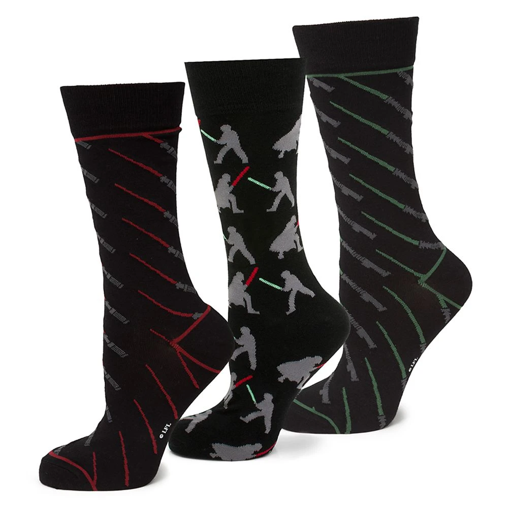 Disney Darth Vader Vs. Luke Skywalker Sock Set For Adults – Star Wars 1 Disney Darth Vader Vs. Luke Skywalker Sock Set For Adults – Star Wars