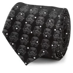 Disney Stormtrooper Black Dot Silk Tie For Adults – Star Wars