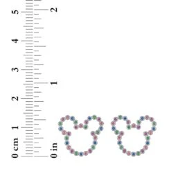 Disney Mickey Mouse Icon Multi-Colored Gems Earrings By Rebecca Hook 5 Disney Mickey Mouse Icon Multi-Colored Gems Earrings By Rebecca Hook -Disney Shop 7002057284189 1