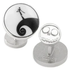 Disney Jack Skellington Cufflinks And Tie Set – The Nightmare Before Christmas -Disney Shop 7002059364010 2