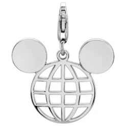 Disney Mickey Mouse Globe Icon Charm -Disney Shop 7401055321259 1