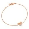 Disney Minnie Mouse Icon Bracelet By CRISLU – Rose Gold