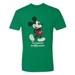 Adults' Walt Disney World Standing Mickey Mouse T-Shirt – Customized -Disney Shop 7405055825926 5