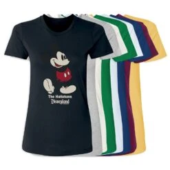 Women's Disneyland Standing Mickey Mouse T-Shirt β Customized