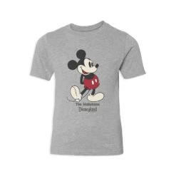 Kids' Disneyland Standing Mickey Mouse T-Shirt – Customized -Disney Shop 7807055820359 2