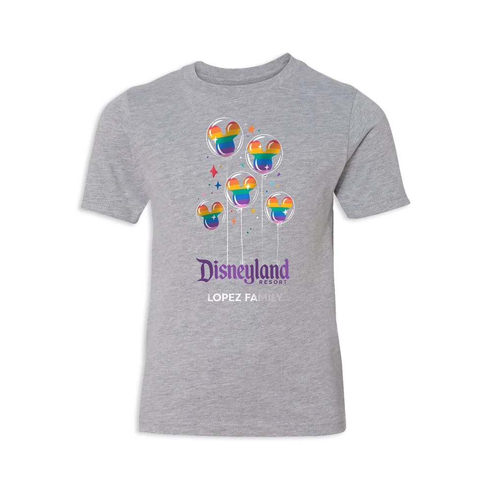 Kids' Disneyland Mickey Mouse Balloon T-Shirt – Customized 3 Kids' Disneyland Mickey Mouse Balloon T-Shirt – Customized - Image 3