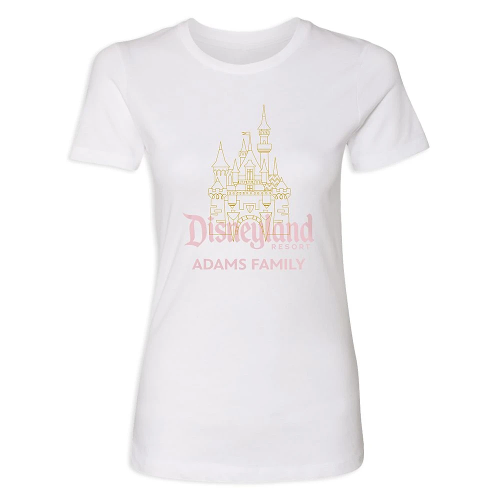 Women's Sleeping Beauty Castle Disneyland T-Shirt – Customized 3 Women's Sleeping Beauty Castle Disneyland T-Shirt – Customized - Image 3