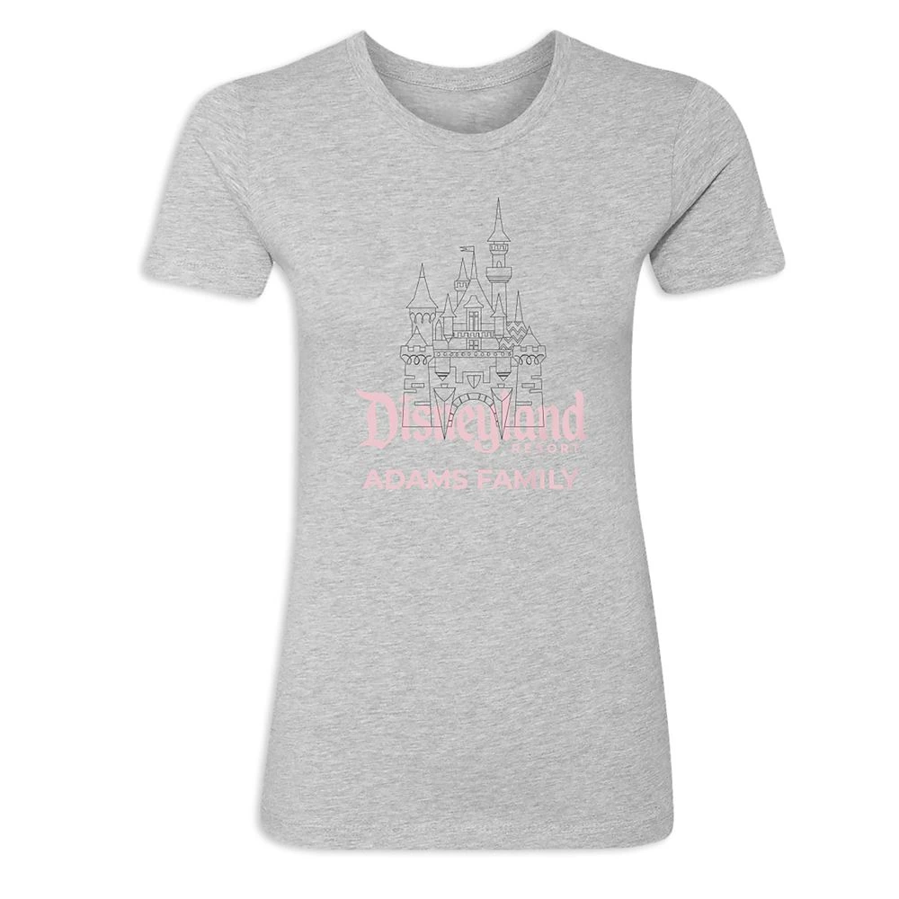 Women's Sleeping Beauty Castle Disneyland T-Shirt – Customized 4 Women's Sleeping Beauty Castle Disneyland T-Shirt – Customized - Image 4