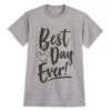 Disney Mickey Mouse Icon ''Best Day Ever'' T-Shirt For Adults