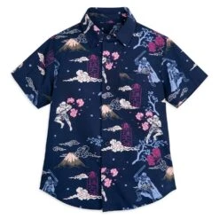 Disney Darth Vader And Stormtroopers As Samurai Woven Shirt For Kids – Star Wars