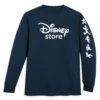 Disney Store Logo Long Sleeve T-Shirt For Adults