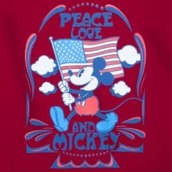 Disney Mickey Mouse Americana T-Shirt For Adults -Disney Shop 7807107060515 3